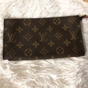 Louis Vuitton Monogram Accessory Bag 8"